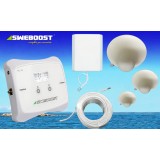 Skräddarsytt komplett 4G inkl 3 Takantenner! Täcker 500-700 kvm (samtalsförstärkning & mobilsurf) koaxial -0,3dB low loss. Telia, Tele2, Telenor  (7996:- exkl) 